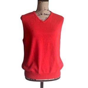GAP coral sweater vest